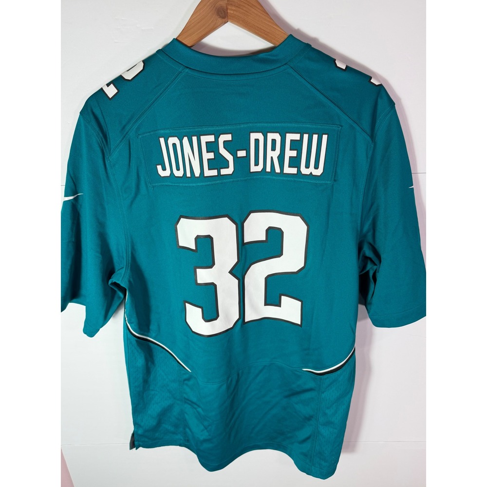 Nike NFL Jacksonville Jaguars Maurice Jones-Drew 32 Jersey Teal Mens Medium